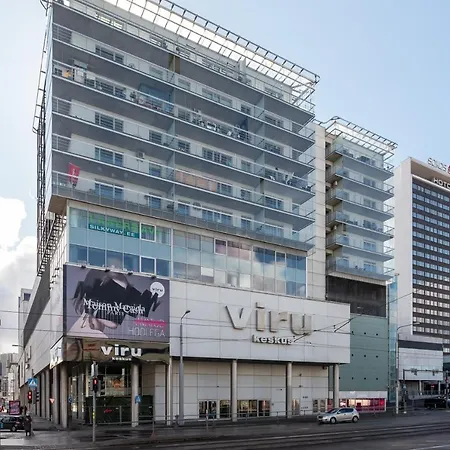 Adelle Viru Keskuses, 9-th Floor شقة فندقية تالين