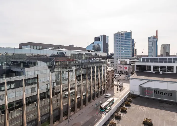 Adelle Viru Keskuses, 9-th Floor Lägenhetshotell Tallinn