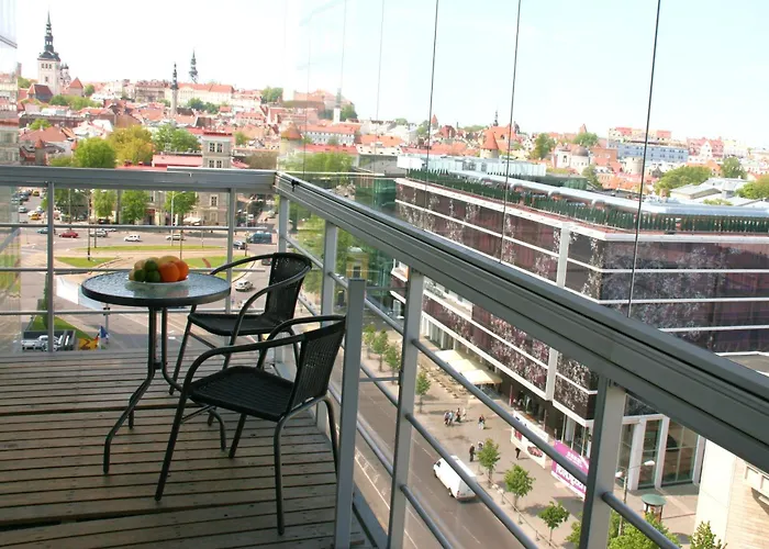 Lägenhetshotell Adelle Viru Keskuses, 9-th Floor Tallinn