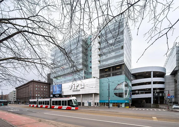 Adelle Viru Keskuses, 9-th Floor Lägenhetshotell Tallinn