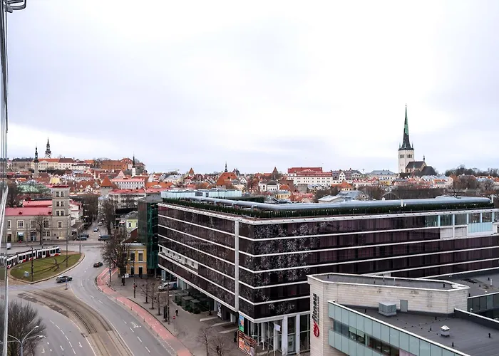 Adelle Viru Keskuses, 9-th Floor Lägenhetshotell Tallinn