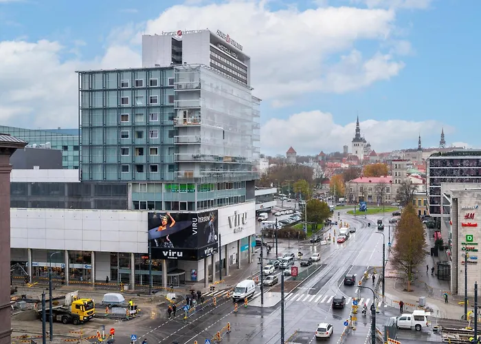 Adelle Viru Keskuses, 9-th Floor 아파트호텔 탈린